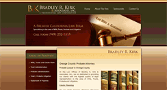 Desktop Screenshot of bkirklaw.com